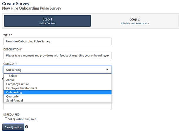 Survey Tool